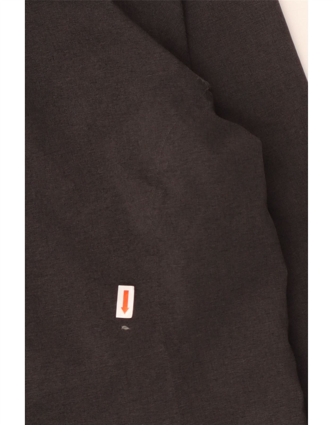 THE NORTH FACE Giacca antipioggia da donna con cappuccio UK 14 Poliestere grigio medio