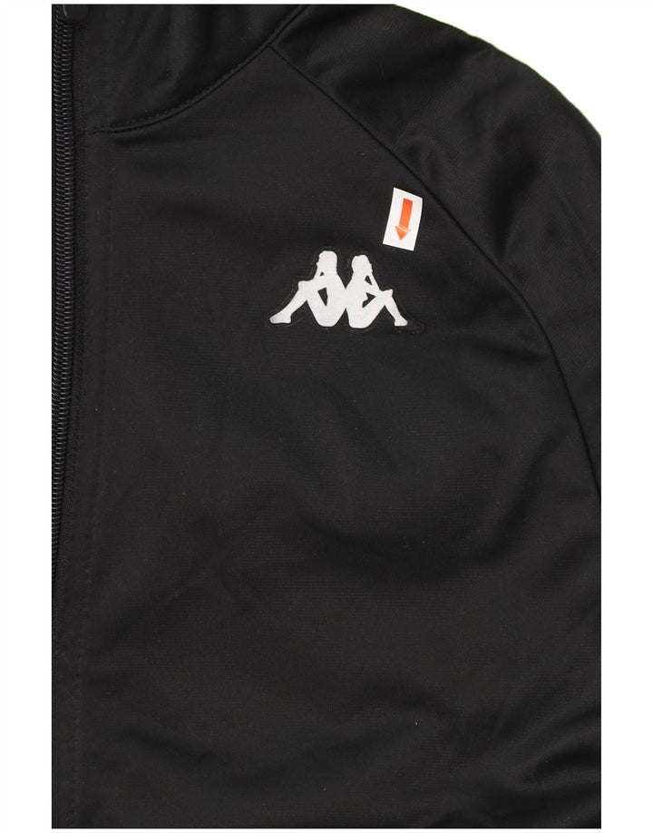 Tuta intera KAPPA da ragazzo con grafica 15-16 anni in poliestere color block nero