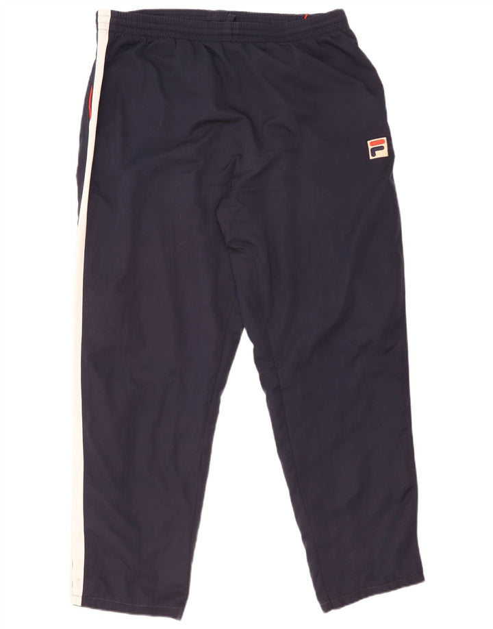 Pantaloni da tuta da uomo Fila 2XL Blu navy Colorblock