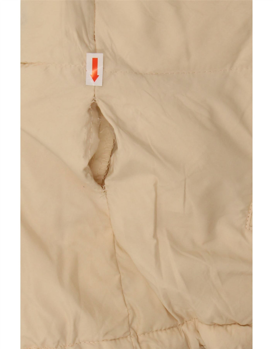 Giacca imbottita da uomo ZARA UK 36 piccola in nylon beige