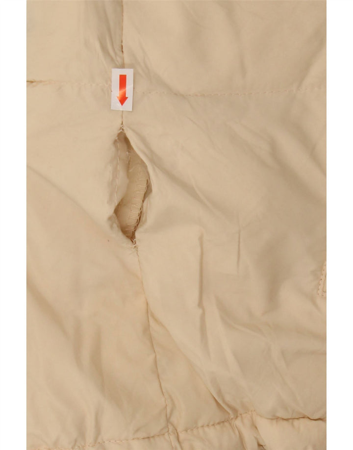 Giacca imbottita da uomo ZARA UK 36 piccola in nylon beige