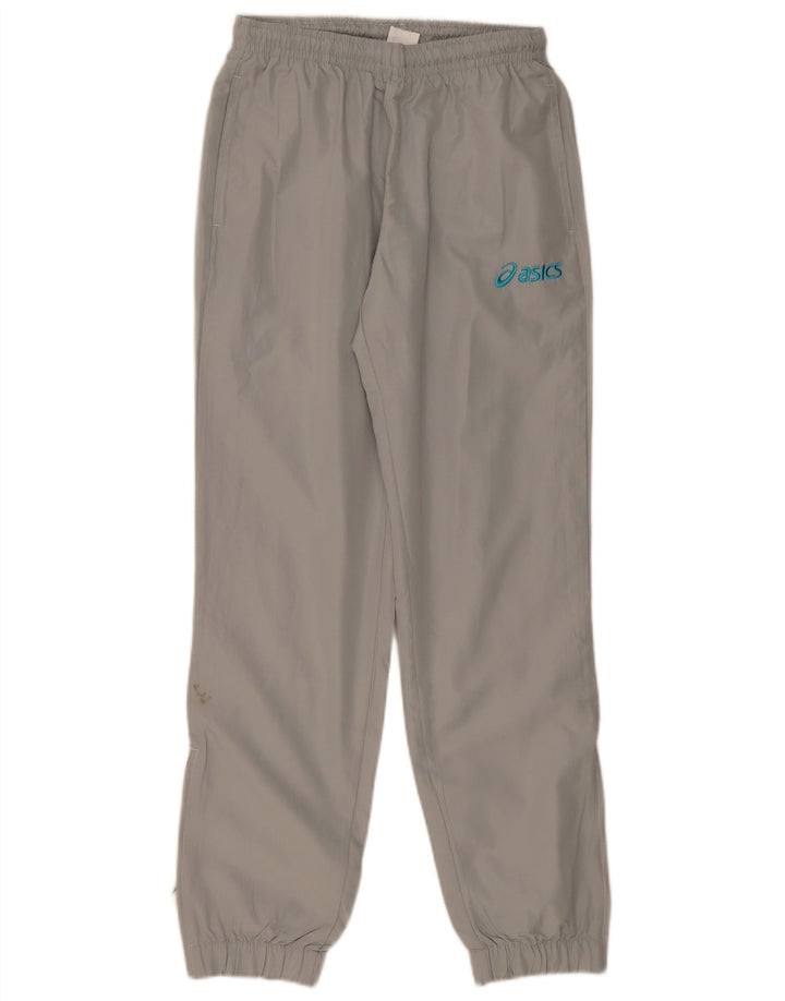 Pantaloni da tuta ASICS da uomo Joggers piccoli in poliestere grigio