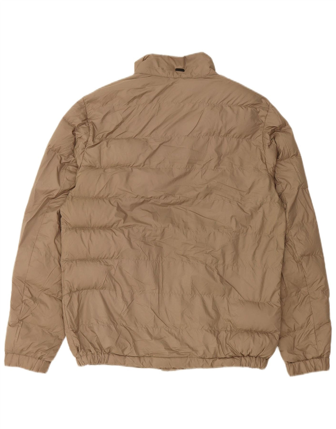 Giacca imbottita da uomo Massimo Dutti UK 36 Small Beige Poliestere
