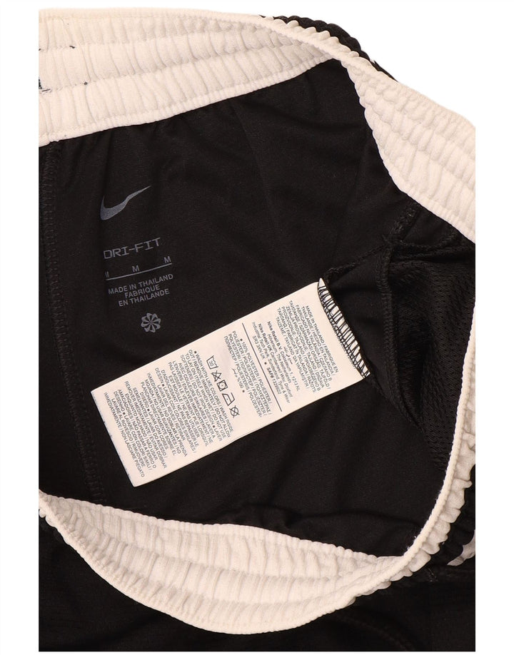 Pantaloncini sportivi Nike Dri Fit da uomo, colore nero medio, in poliestere color block