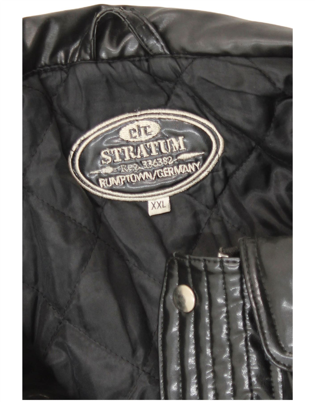 Giubbotto bomber vintage da uomo UK 44 2XL Nero