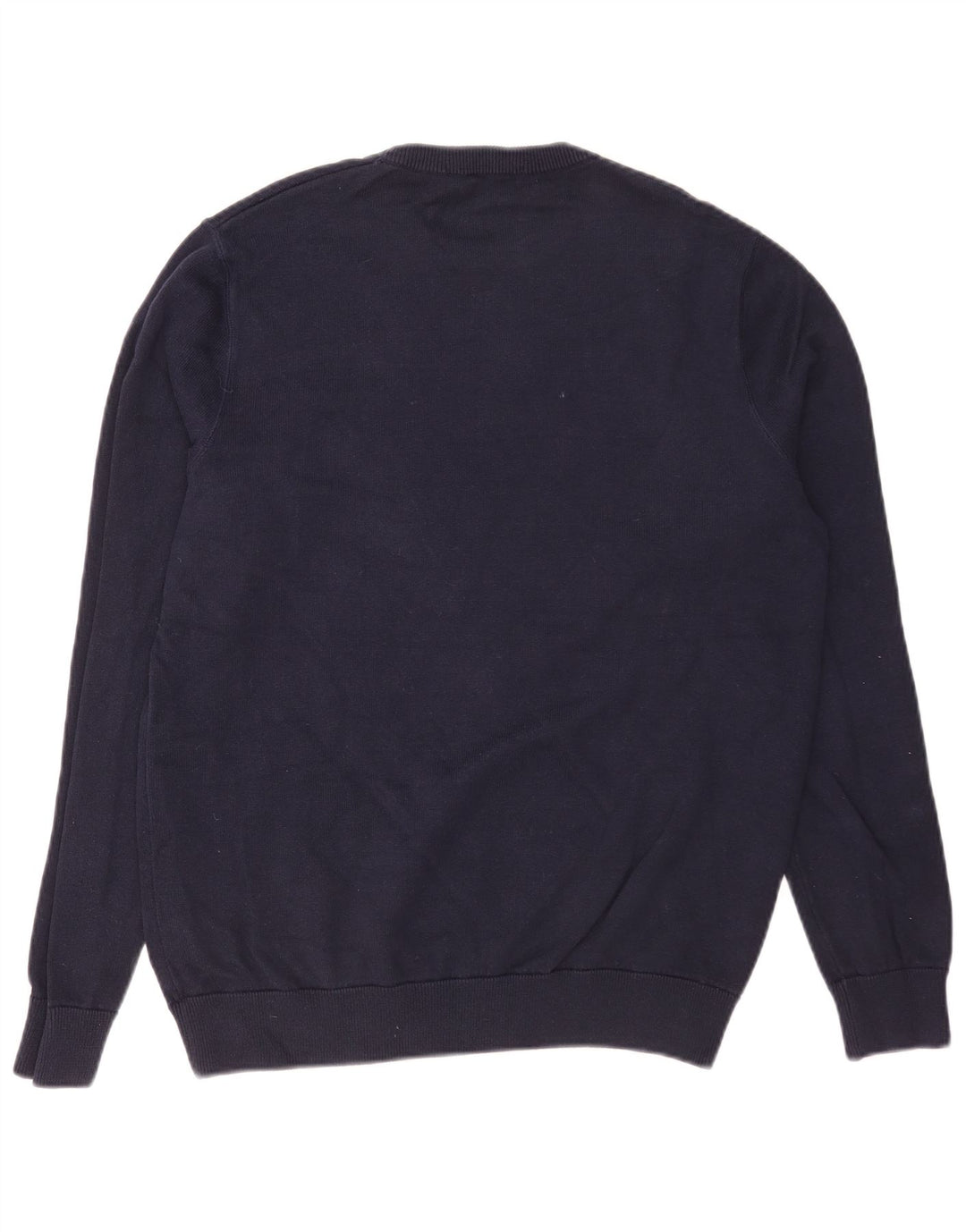 Maglione maglione girocollo da uomo Pringle in cotone blu navy medio