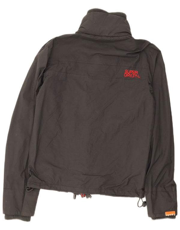 Giacca a vento grafica da uomo Superdry UK 36 Small Nylon grigio