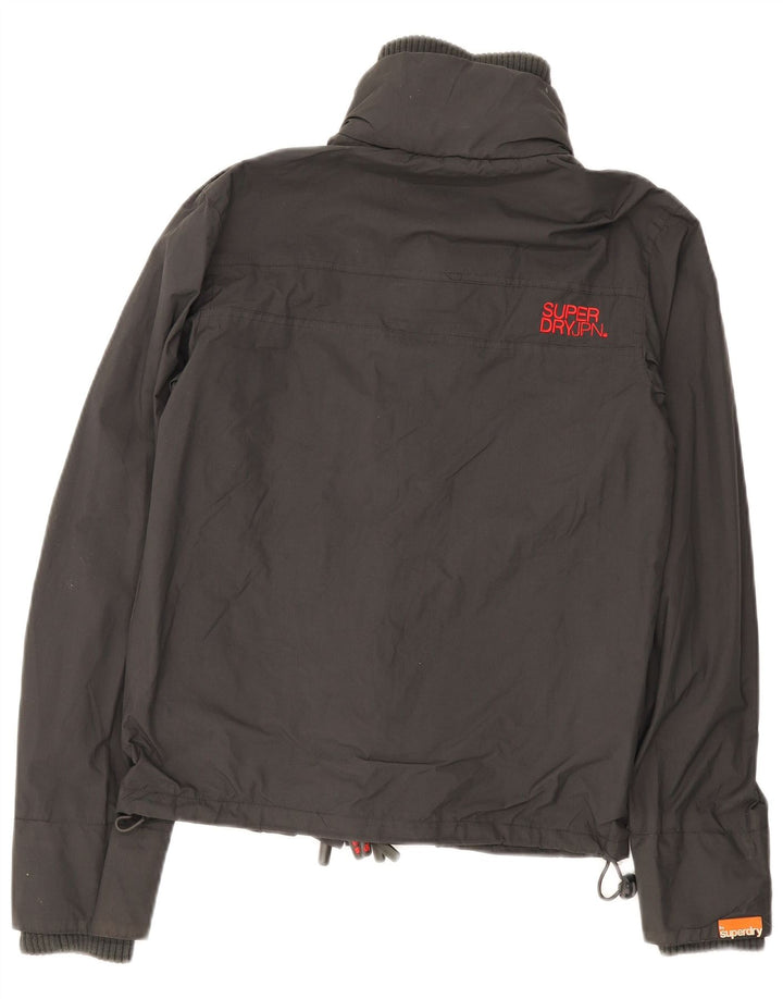 Giacca a vento grafica da uomo Superdry UK 36 Small Nylon grigio