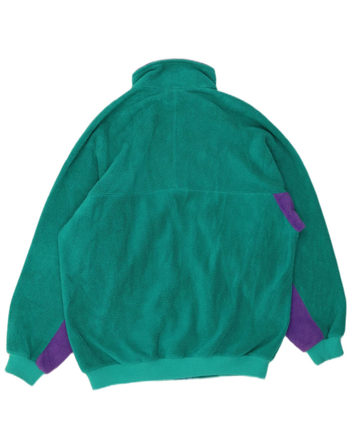 Tuta intera da donna in pile THINK PINK IT 42 Verde medio Colorblock