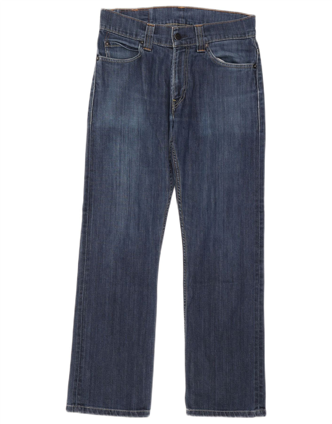Jeans dritti Levi's 506 da donna W30 L28 cotone blu