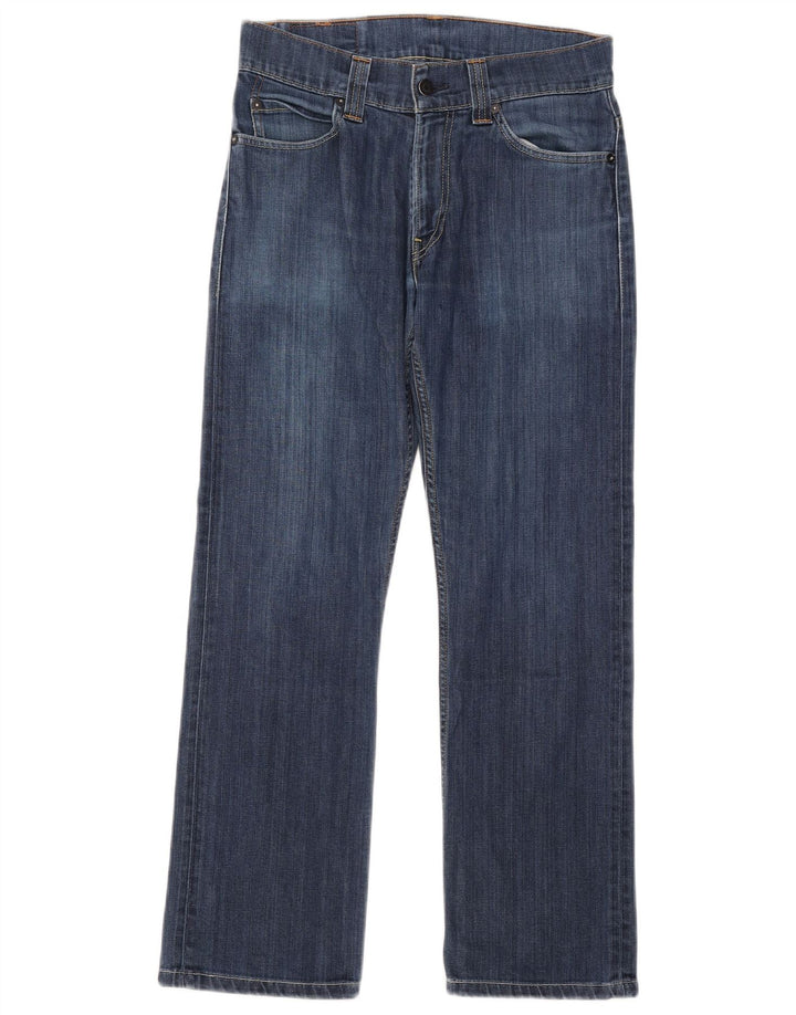 Jeans dritti Levi's 506 da donna W30 L28 cotone blu