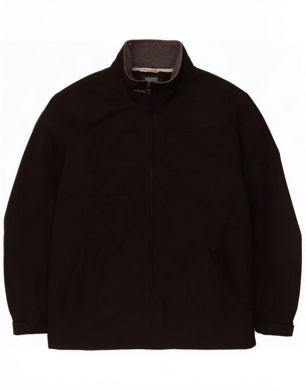 James Pringle Giacca a vento da uomo UK 38 Medium Black Poliestere