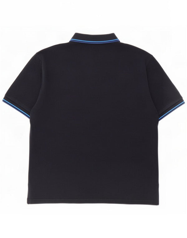Polo da uomo Fred Perry 2XL Cotone a righe blu navy