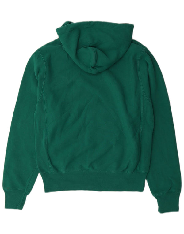 Maglione con cappuccio ampio da uomo Champion Reverse Weave, vestibilità ampia, piccolo in cotone verde
