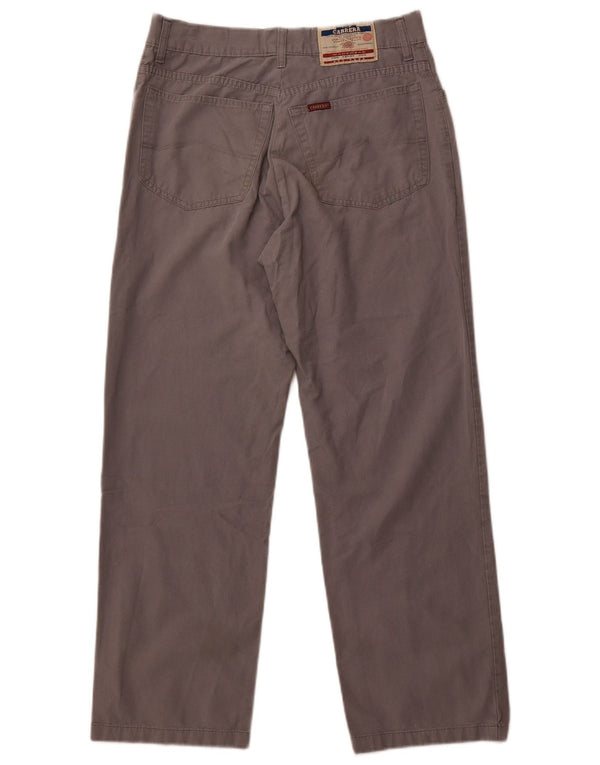 Pantaloni casual dritti da uomo Carrera W30 L28 Grigi