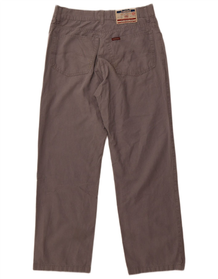 Pantaloni casual dritti da uomo Carrera W30 L28 Grigi