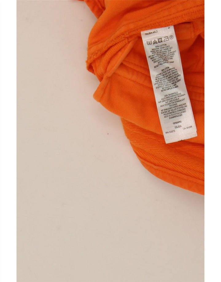 Pantaloncini cargo da uomo French Connection W32 cotone arancione medio