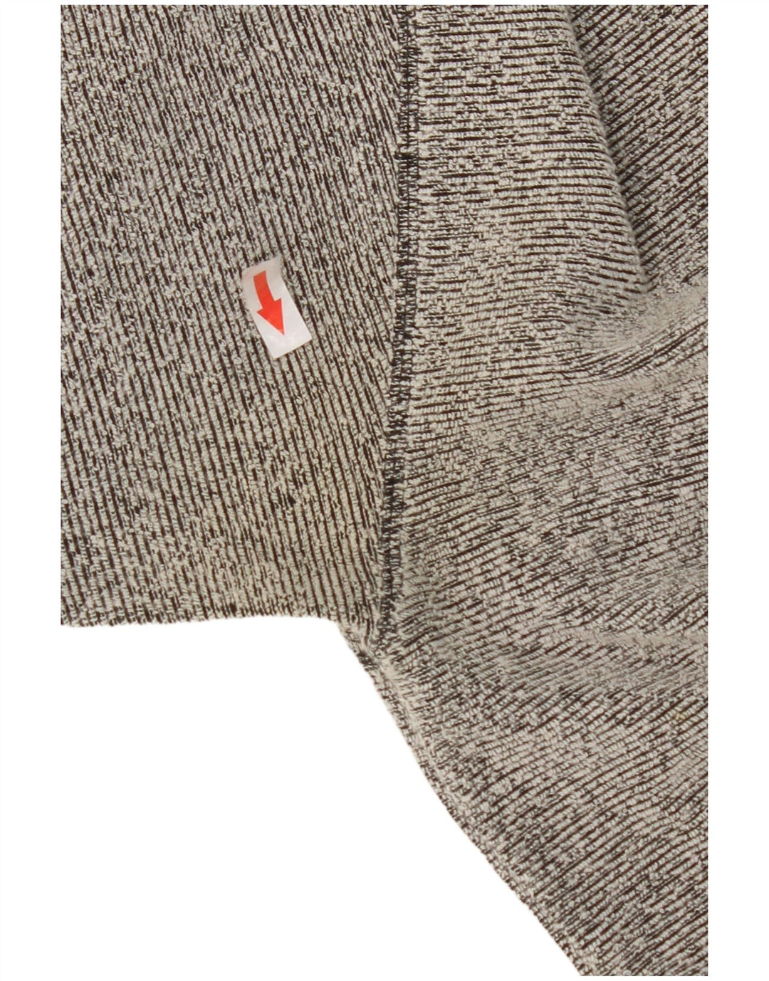Polo Diadora Uomo Poliestere Rigato Grigio Medio