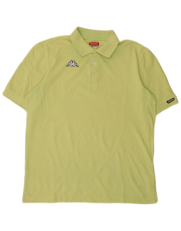 Polo Kappa Uomo XL Verde Cotone