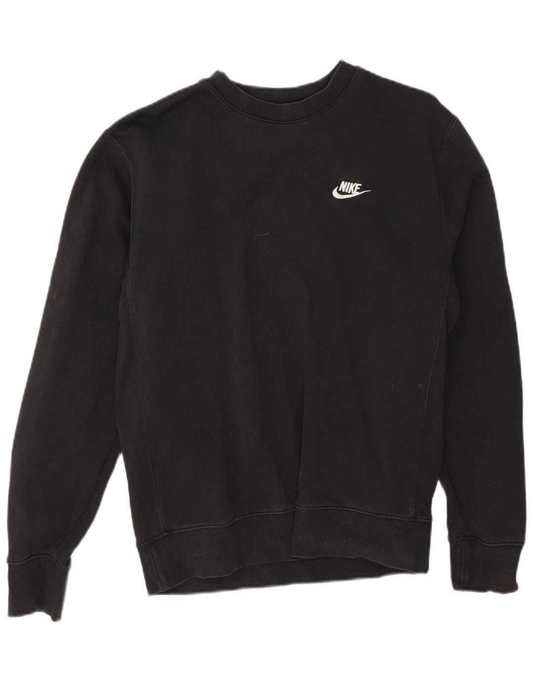 Felpa Nike da uomo dal taglio ampio, piccola, in cotone nero