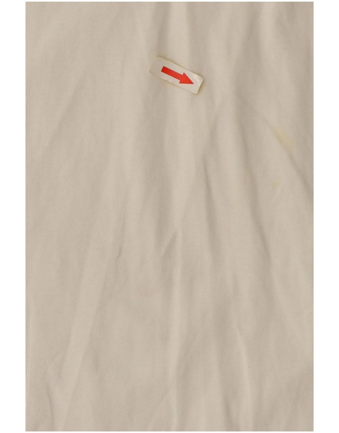T-shirt oversize da donna Massimo Dutti UK 10 piccola in cotone bianco