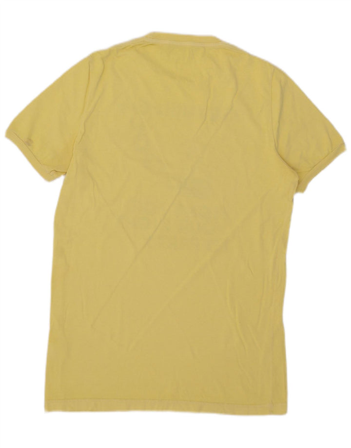 T-shirt grafica da uomo Dsquared2 Top in cotone giallo medio