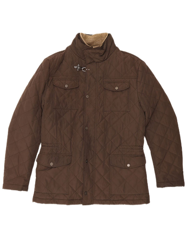 Giacca Trapuntata Uomo Mabrun IT 50 Large Marrone Poliestere