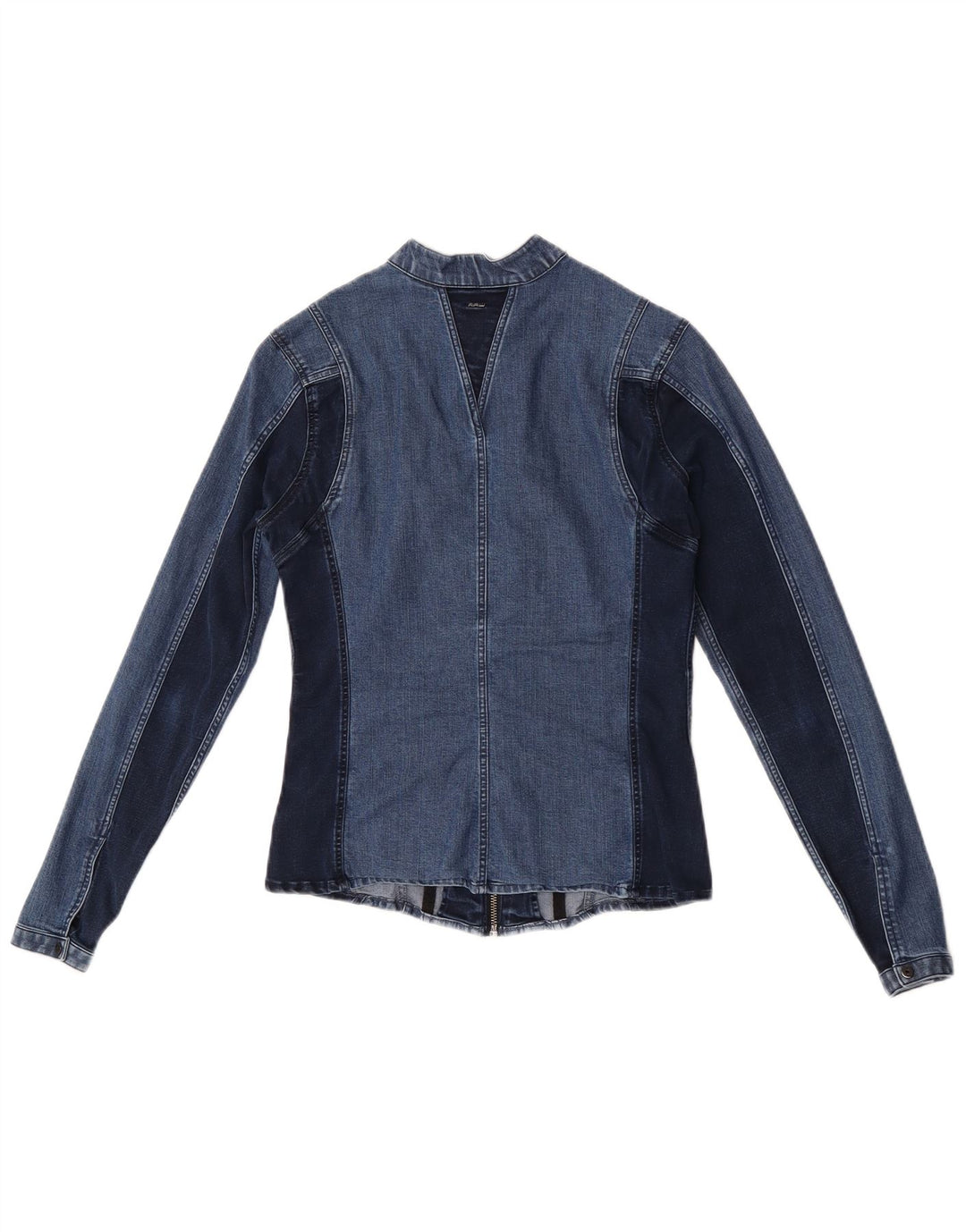 Giacca di jeans da donna G-Star UK 10 Small Blu Colourblock Poliestere