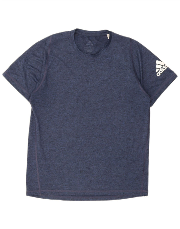 T-shirt Adidas Aeroready da uomo, media, in poliestere blu navy medio