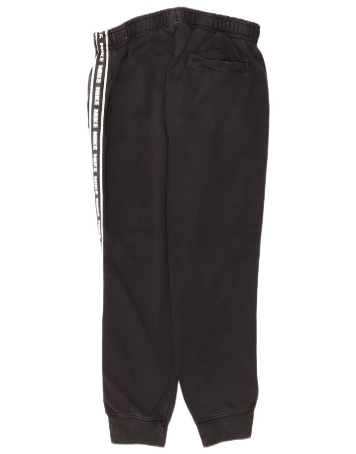 Pantaloni da tuta con grafica Nike da uomo, pantaloni da jogging, cotone medio nero