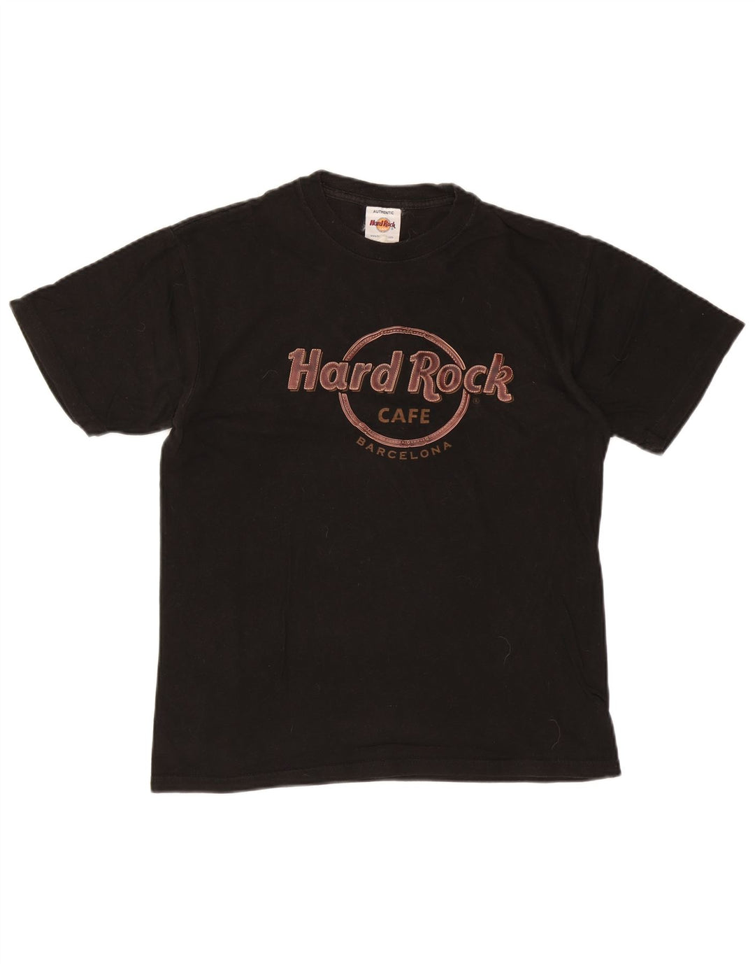 HARD ROCK CAFE T-shirt grafica da uomo Barcellona, media, nera