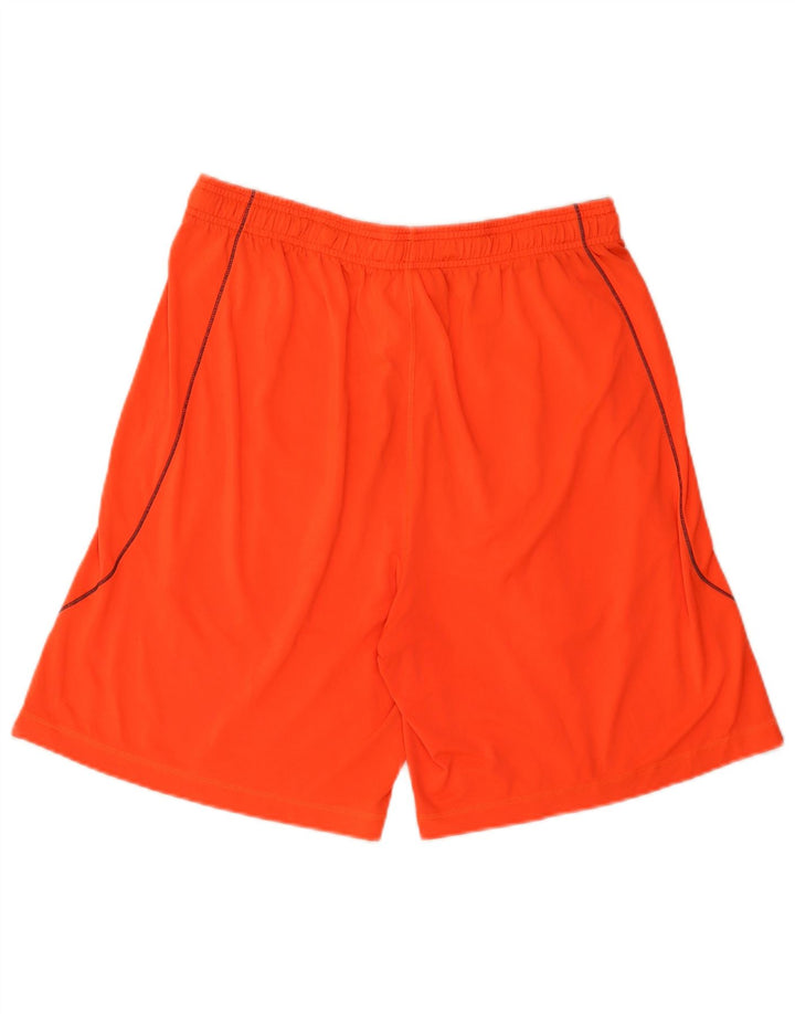 Pantaloncini sportivi da uomo Under Armour grandi in poliestere arancione