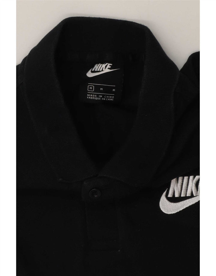 Polo Nike da uomo di colore nero medio