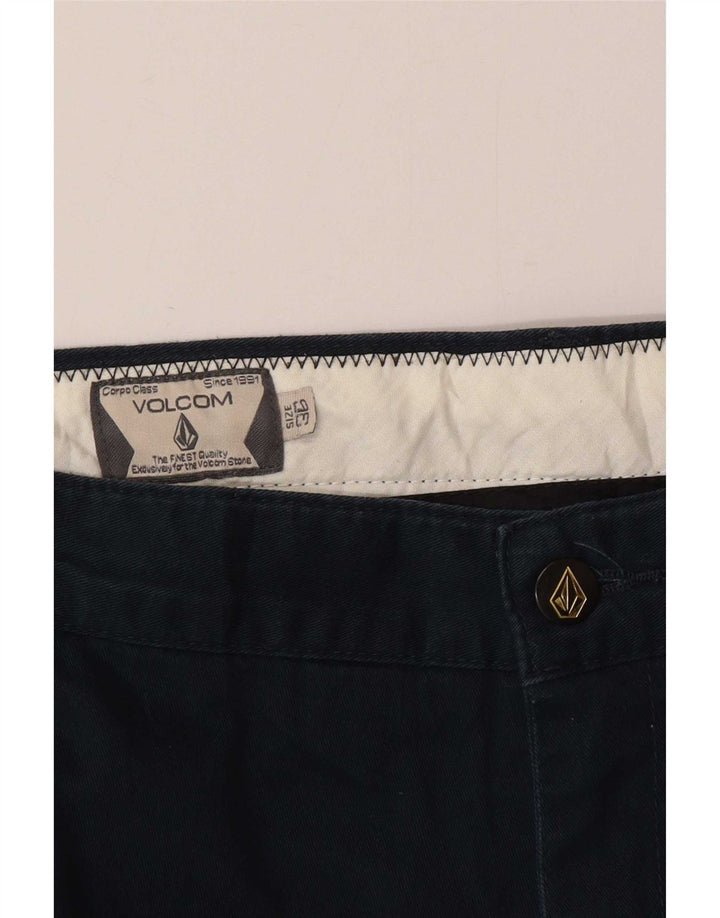 Pantaloni chino dritti da uomo Volcom W36 L26 Blu Navy