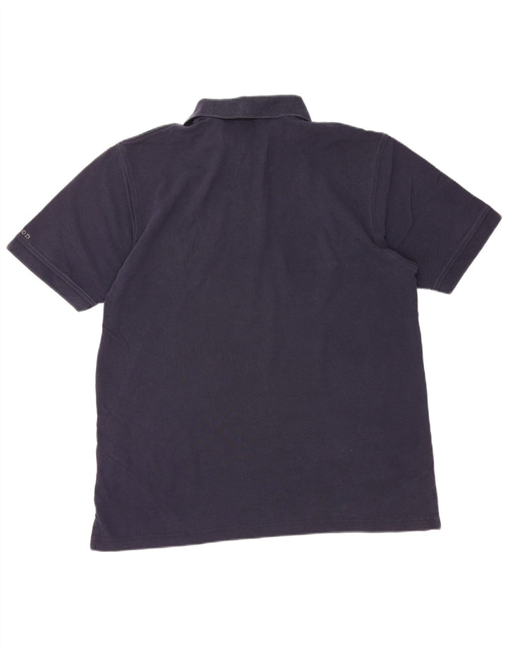Polo da uomo IZOD in cotone blu navy medio
