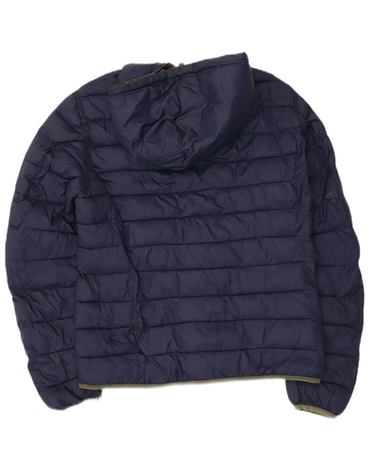 Polo Assn. Giacca imbottita reversibile con cappuccio da uomo UK 38 Medio Cachi