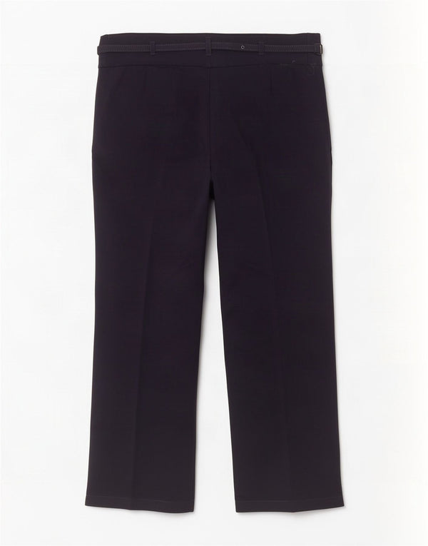 Pantaloni casual da donna Marks & Spencer UK 16 Large W32 L29 Blu navy