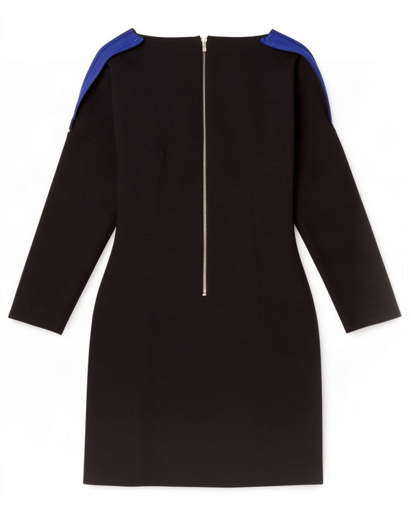 Abito tubino a maniche lunghe da donna Benetton UK 8 Small Nero