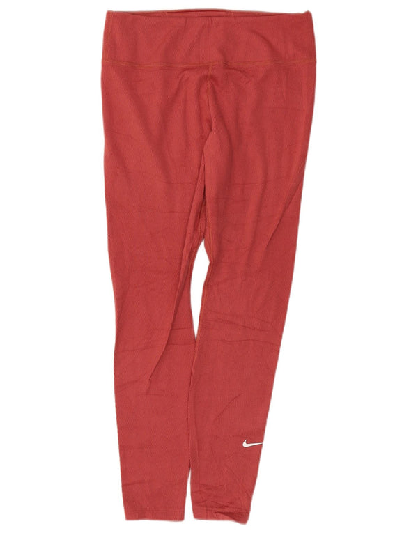 Leggings Therma-Fit da donna NIKE UK 12 poliestere bordeaux medio