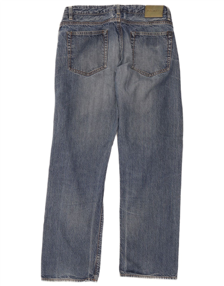 Jeans dritti da uomo Hackett W36 L30 Blu