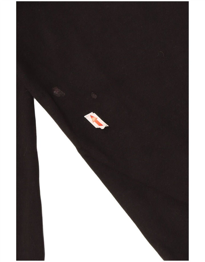 Pantaloni da tuta da donna Zara UK 12 cotone nero medio