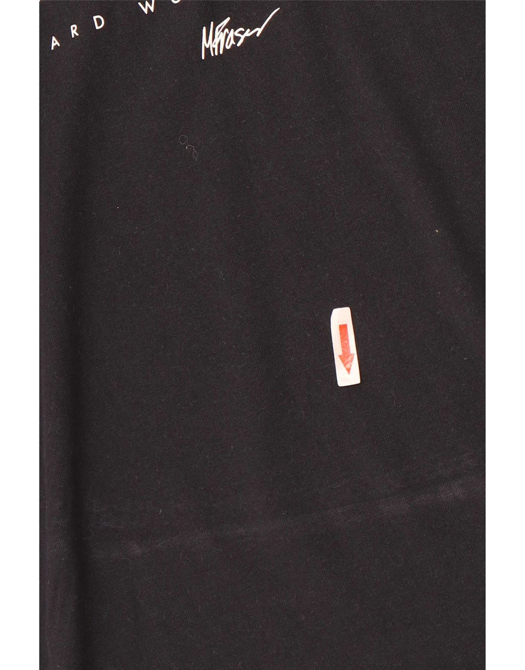 T-shirt grafica Nike Dri Fit da uomo in cotone medio nero