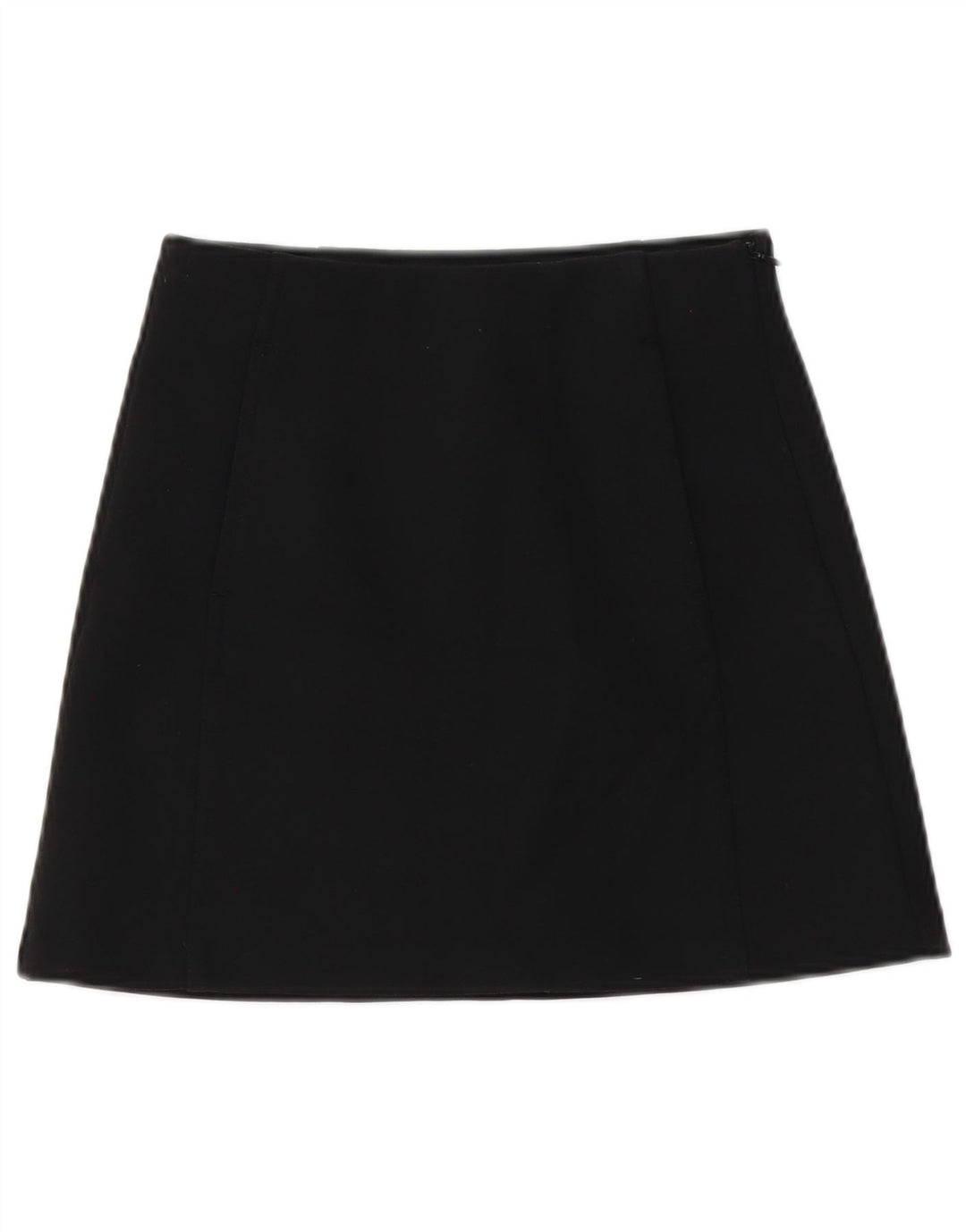 Minigonna Zara da donna XS W24 poliestere nero