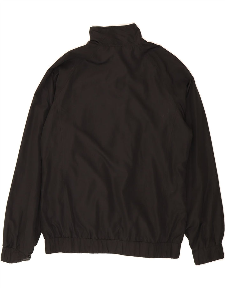 REEBOK Womens Tracksuit Top Jacket UK 16 Large Black Polyester Sports Vintage Reebok and Second-Hand Reebok from Messina Hembry 