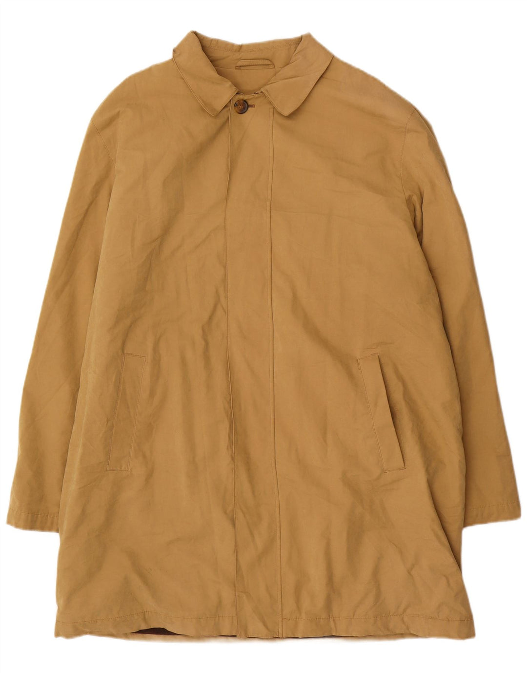 Cappotto da uomo Marks & Spencer UK 42 XL cotone marrone