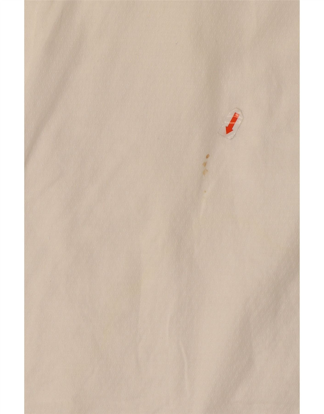 Enara Camice Camicia da uomo con volant sul davanti in cotone bianco medio