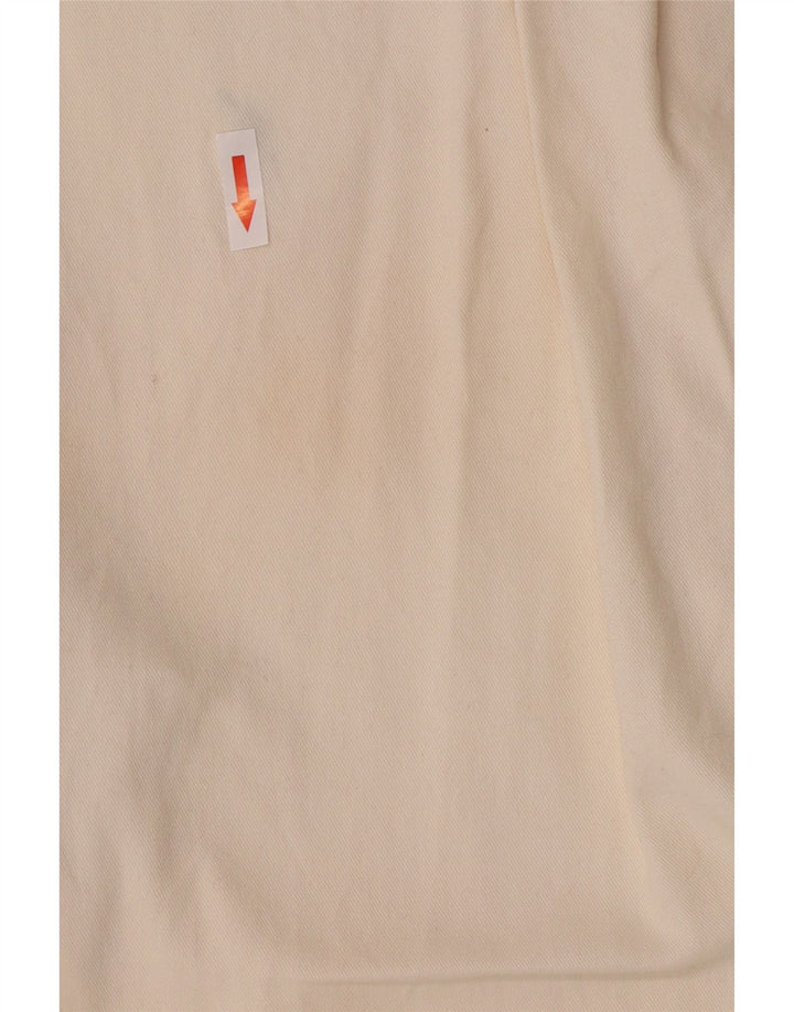 Ralph Lauren Camicia Blaire da uomo grande in cotone bianco sporco
