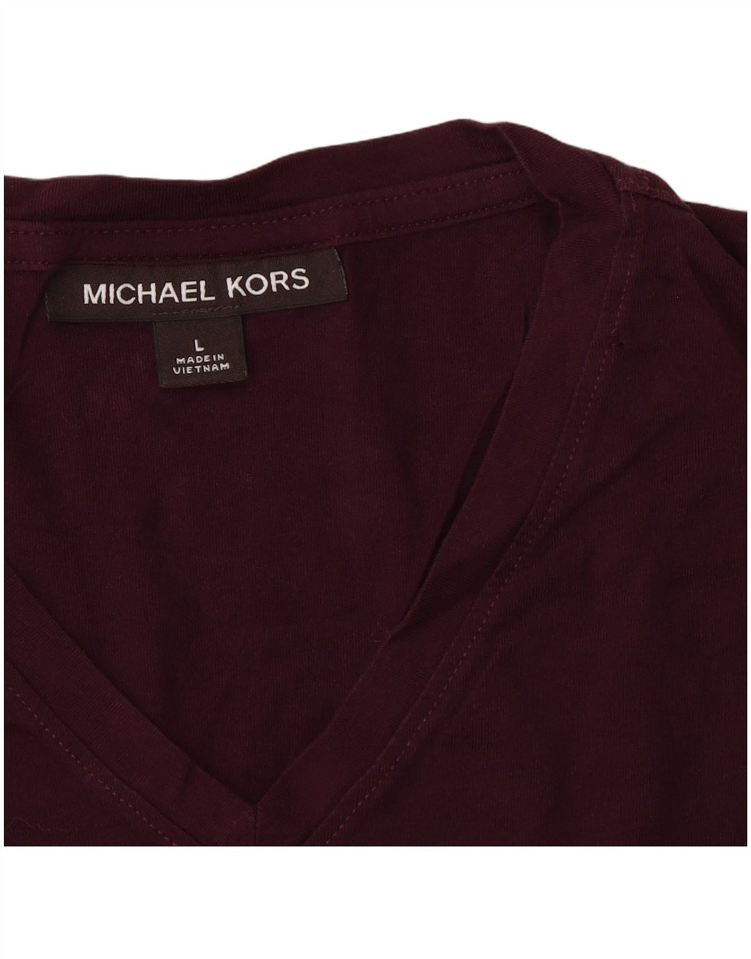 MICHAEL KORS Maglietta da uomo Top Large Bordeaux