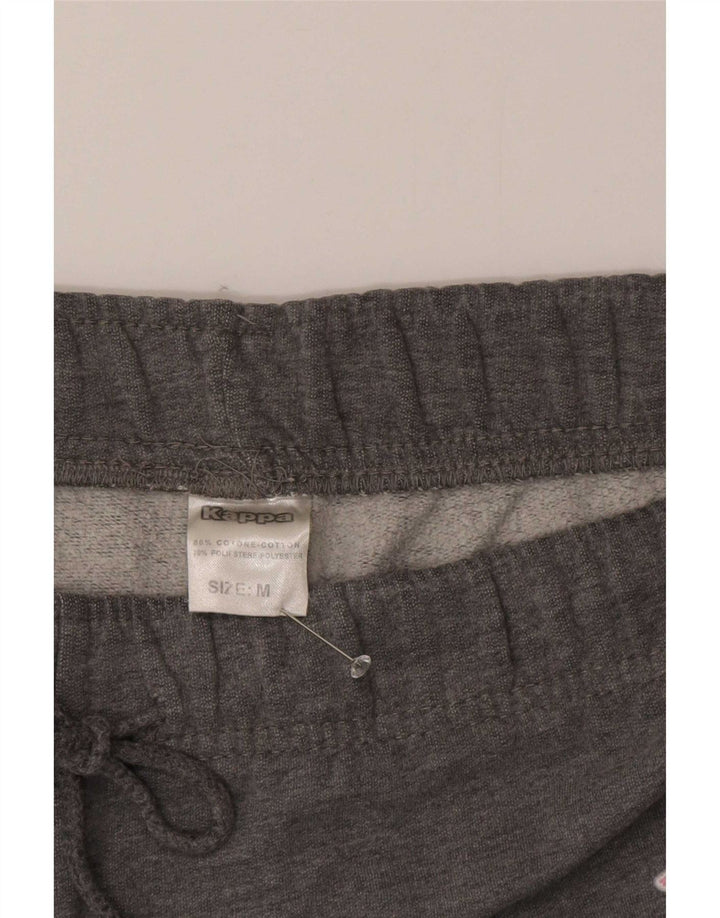 Pantaloni da tuta da donna Kappa UK 14 Cotone screziato grigio medio