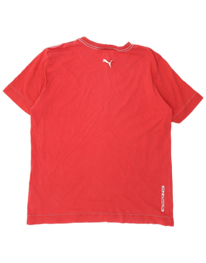 Maglietta grafica da uomo Puma Top rossa media